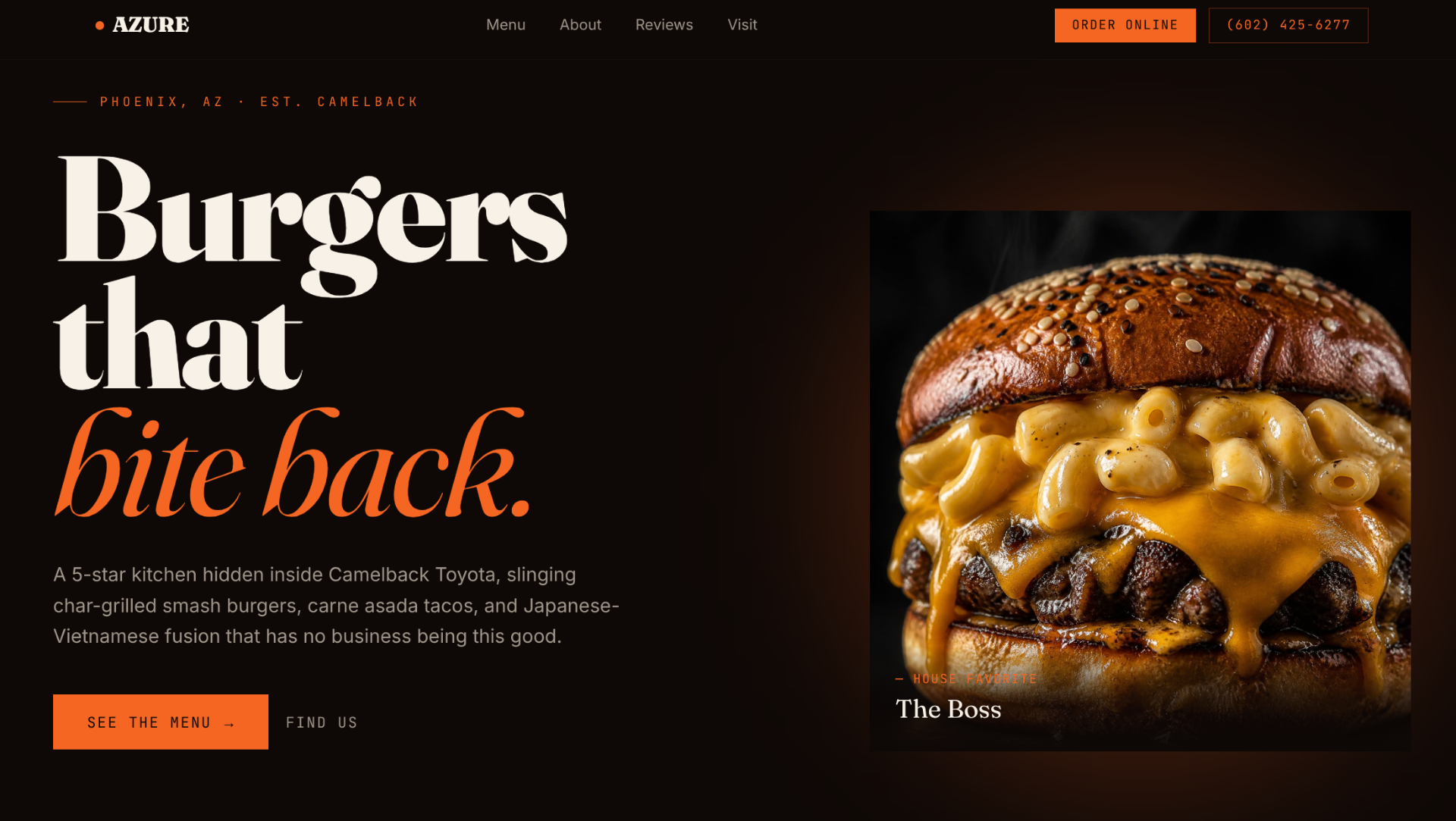 Azure Burgers
